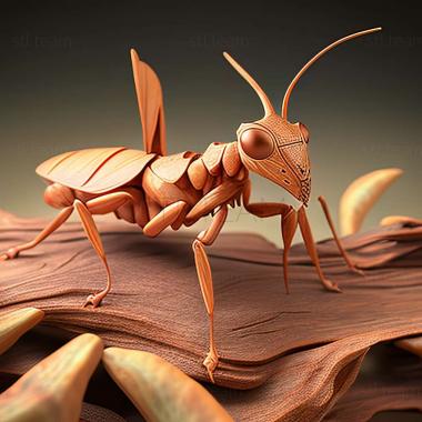 3D модель Pogonoscopus myrmex (STL)